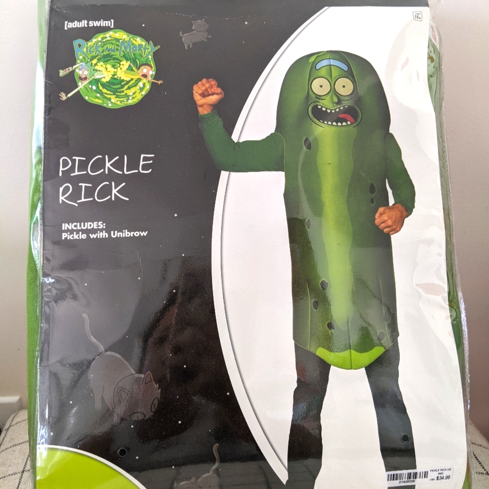 Pickle Rick Adult Costume